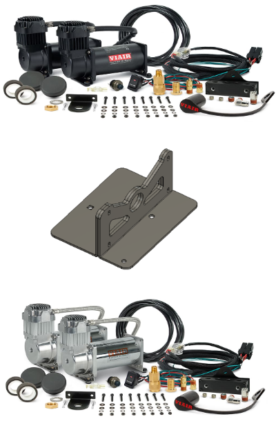 VIAIR Dual Compressor with 589 Mount Kit (2015-2022 Colorado/Canyon)