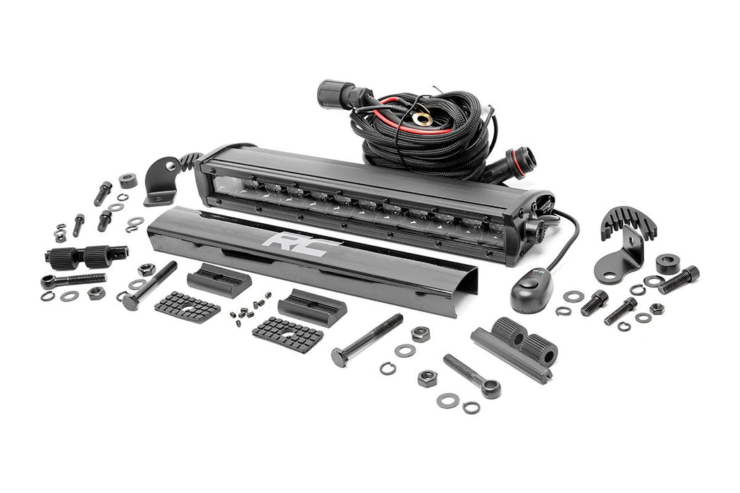 Black Series LED Light Bar | 12 Inch | Single Row
