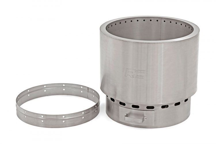 Fire Pit | Stainless Steel | With Carry Bag