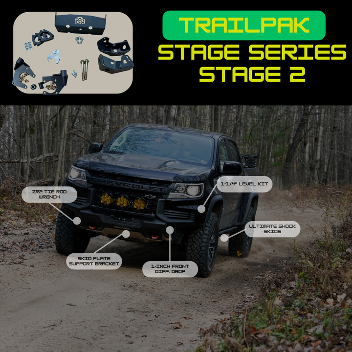 TrailPak - Stage 2  (15-22 Colorado/Canyon)