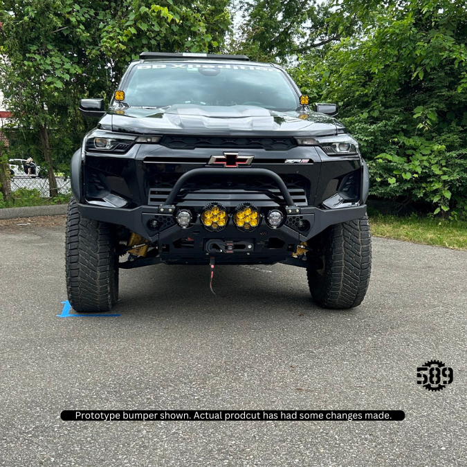 Rallye Fighter Winch Bumper (2023-24 Colorado ZR2) – 589|Fabrication