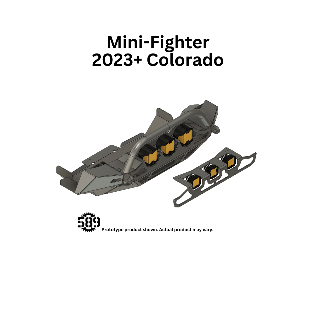 Mini Fighter Winch Bumper (2023+ Colorado Non-ZR2)