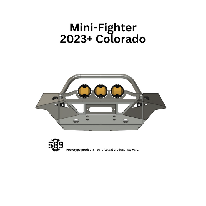 Mini Fighter Winch Bumper (2023+ Colorado Non-ZR2)
