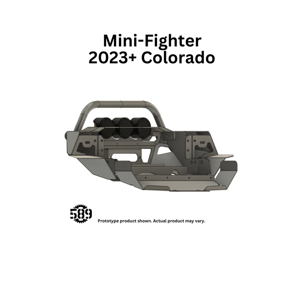 Mini Fighter Winch Bumper (2023+ Colorado Non-ZR2)