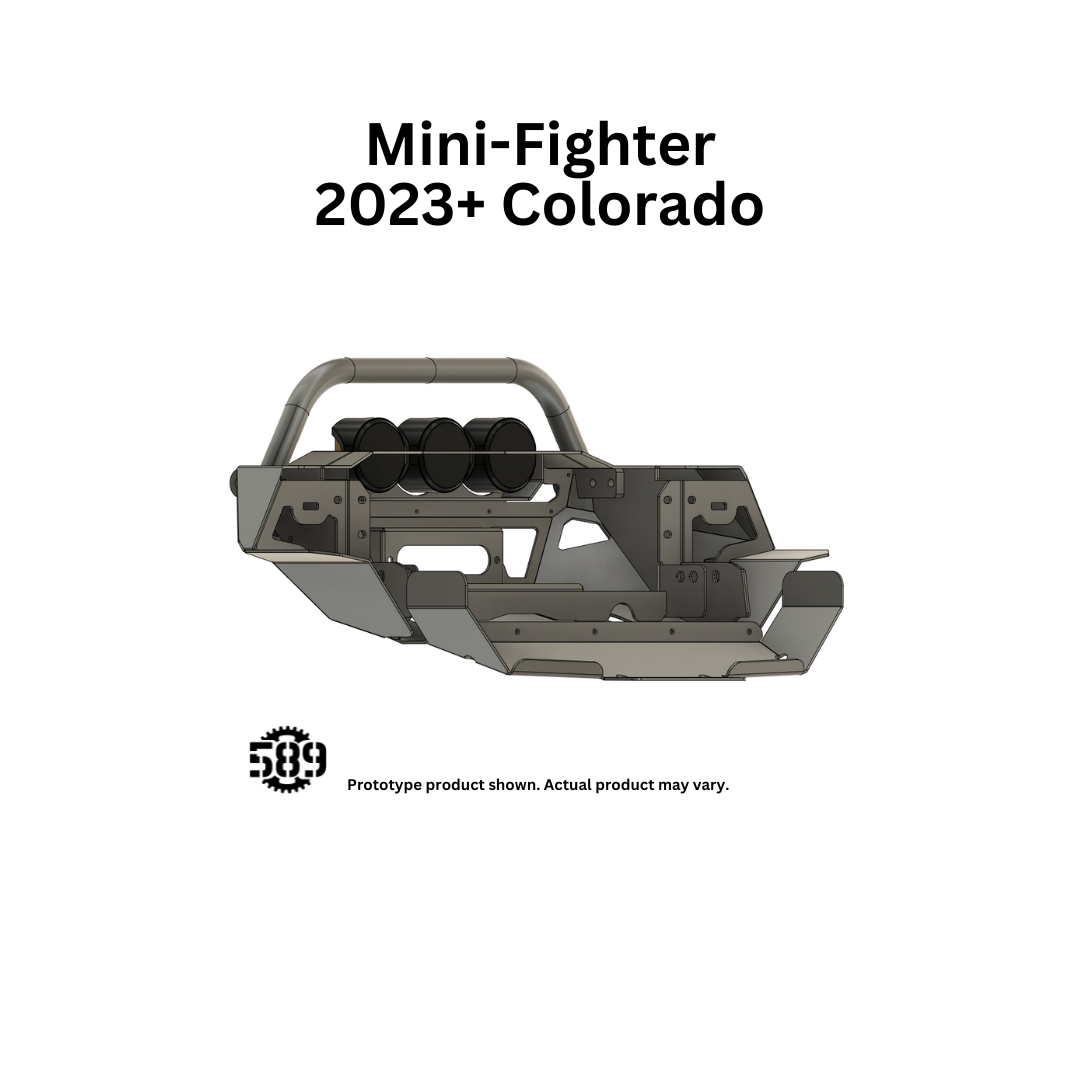 Mini Fighter Winch Bumper (2023+ Colorado Non-ZR2)