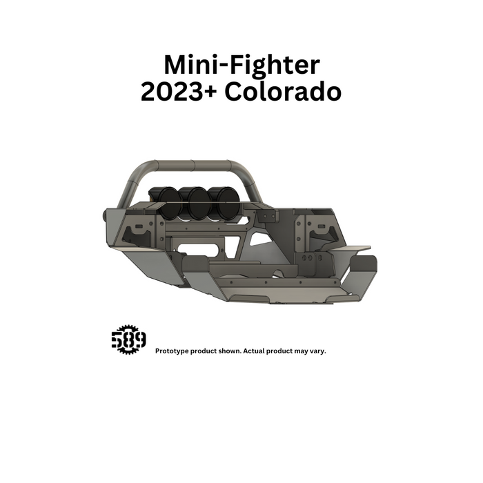 Mini Fighter Winch Bumper (2023+ Colorado Non-ZR2)