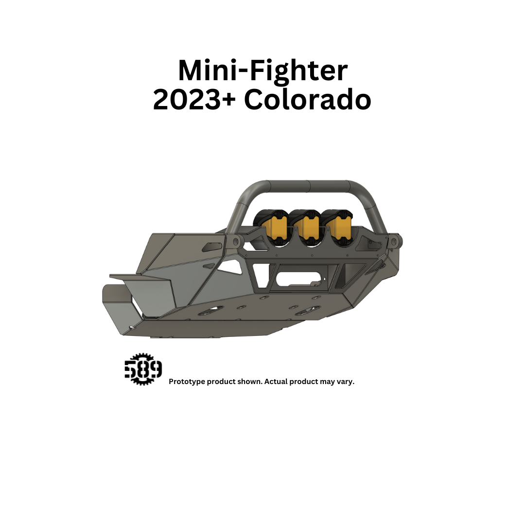 Mini Fighter Winch Bumper (2023+ Colorado Non-ZR2)