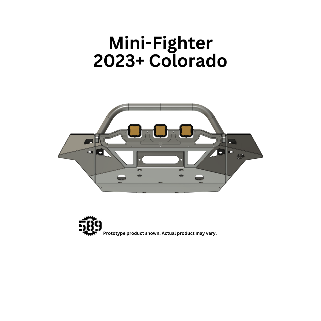 Mini Fighter Winch Bumper (2023+ Colorado Non-ZR2)