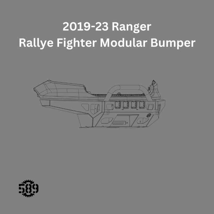 Rallye Fighter Front Bumper (2019-23 Ranger)