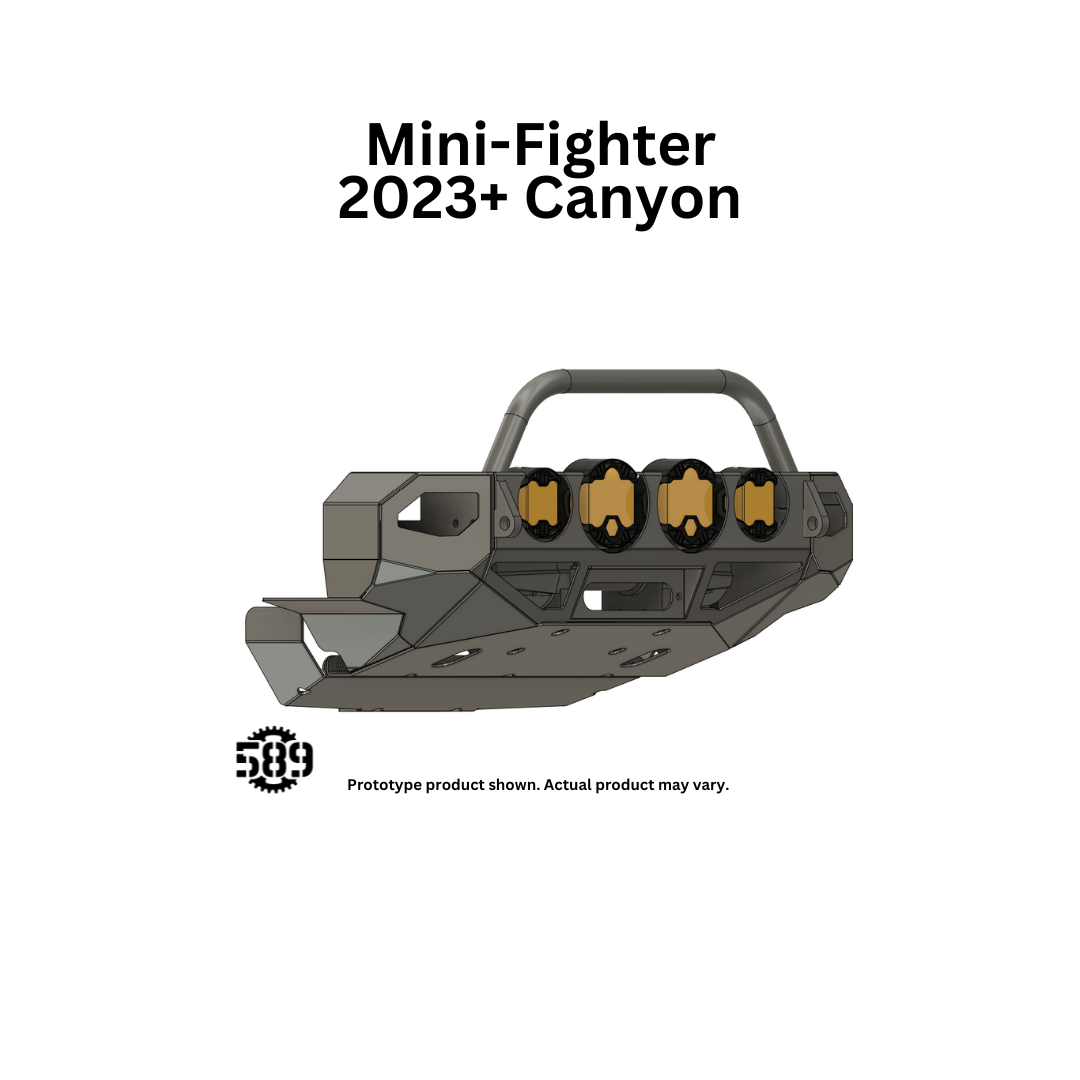 Mini Fighter Winch Bumper (2023+ Canyon)