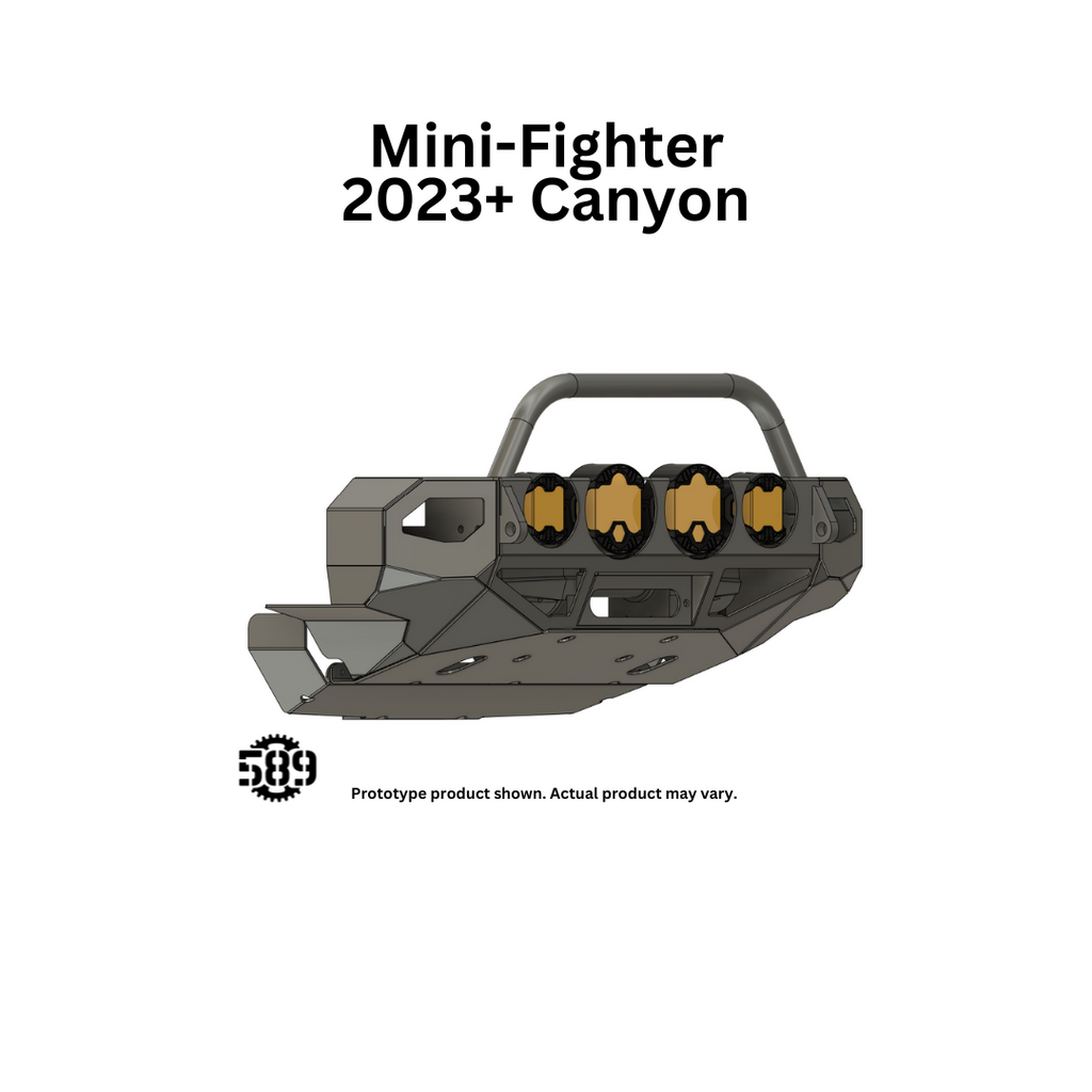Mini Fighter Winch Bumper (2023-26 Canyon)