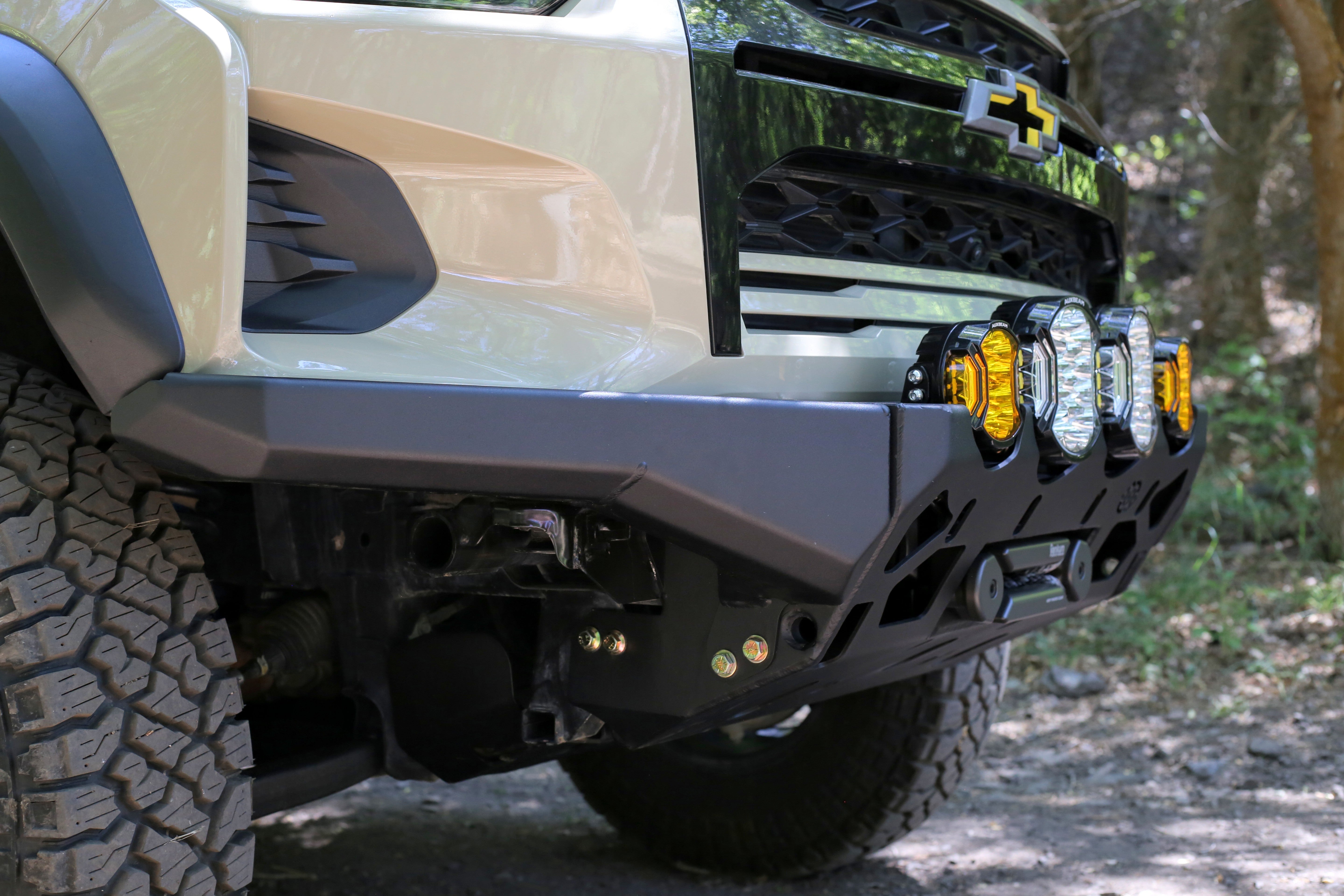 Rallye Fighter Winch Bumper (2023-26 Colorado ZR2) – 589|Fabrication
