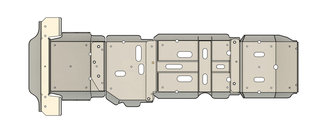 Flat Belly Skid Plates (2015-22 Colorado/Canyon)
