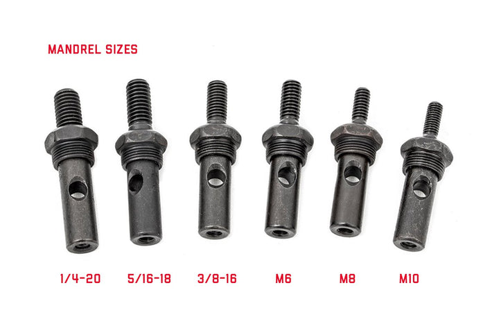 Nutsert Tool Kit - 10 Piece System w/ Quick-Change Mandrel Set