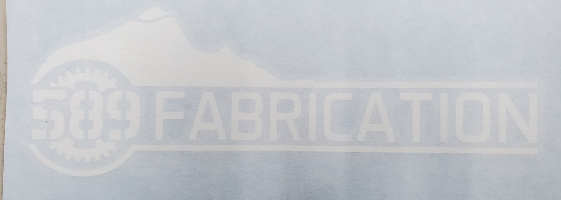 2" x 8" 589|Fabrication Sticker