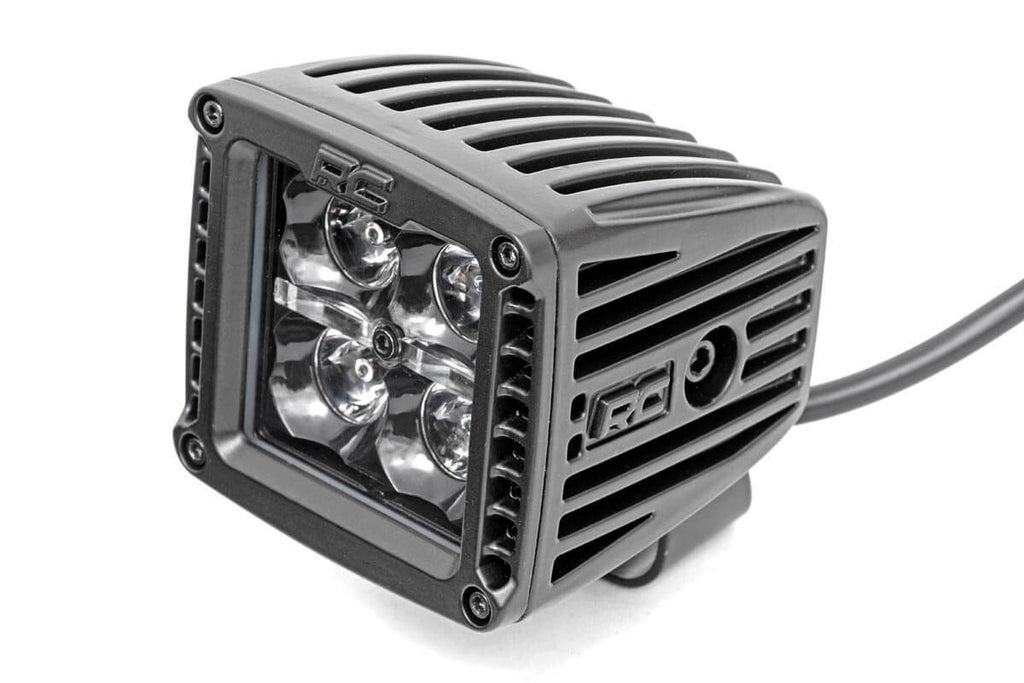Black Series LED Light Pair | 2 Inch | White DRL