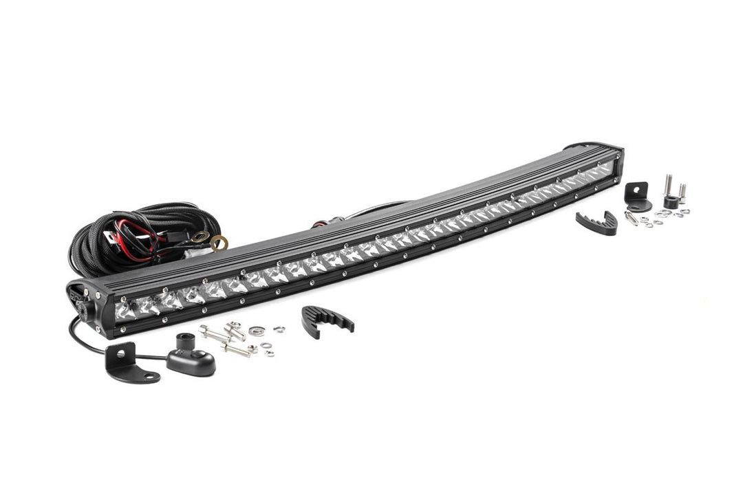 Chrome Series LED | 30 Inch Light| Curved Single Row