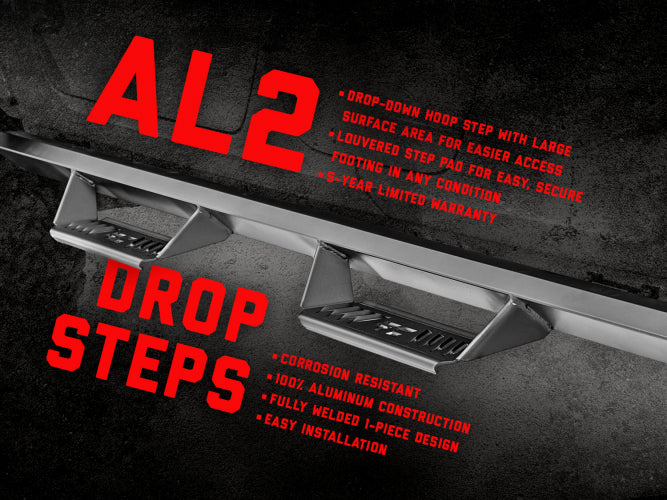AL2 Drop Steps | Crew Cab | Chevy/GMC 1500/2500HD (19-22)