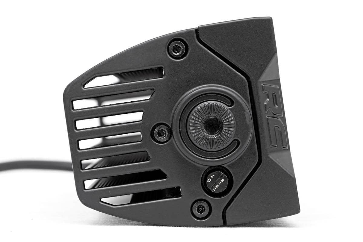 Black Series LED Light Pair | 2 Inch | Amber DRL