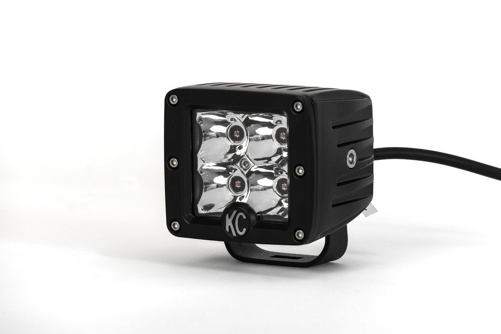 3" C-SERIES C3 LED - 2-LIGHT SYSTEM - AMBER - 12W SPOT BEAM - #315