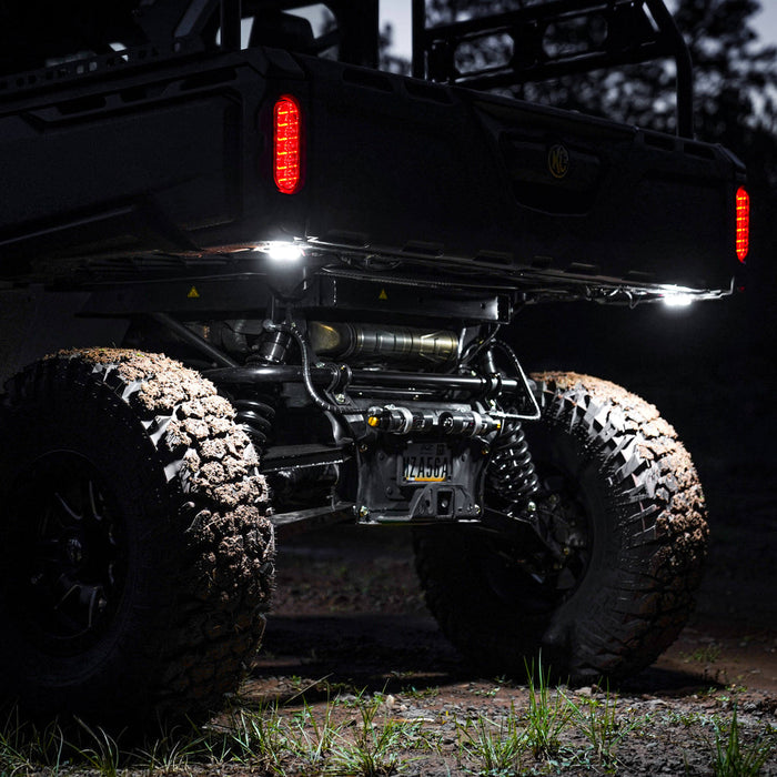 CYCLONE V2 LED - ROCK LIGHT - 6-LIGHT SYSTEM - CLEAR - 5W FLOOD BEAM - #91040