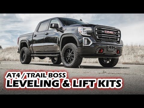 2019-2022 GMC AT4 And Chevy Trail Boss - 1.75'' Leveling Kit