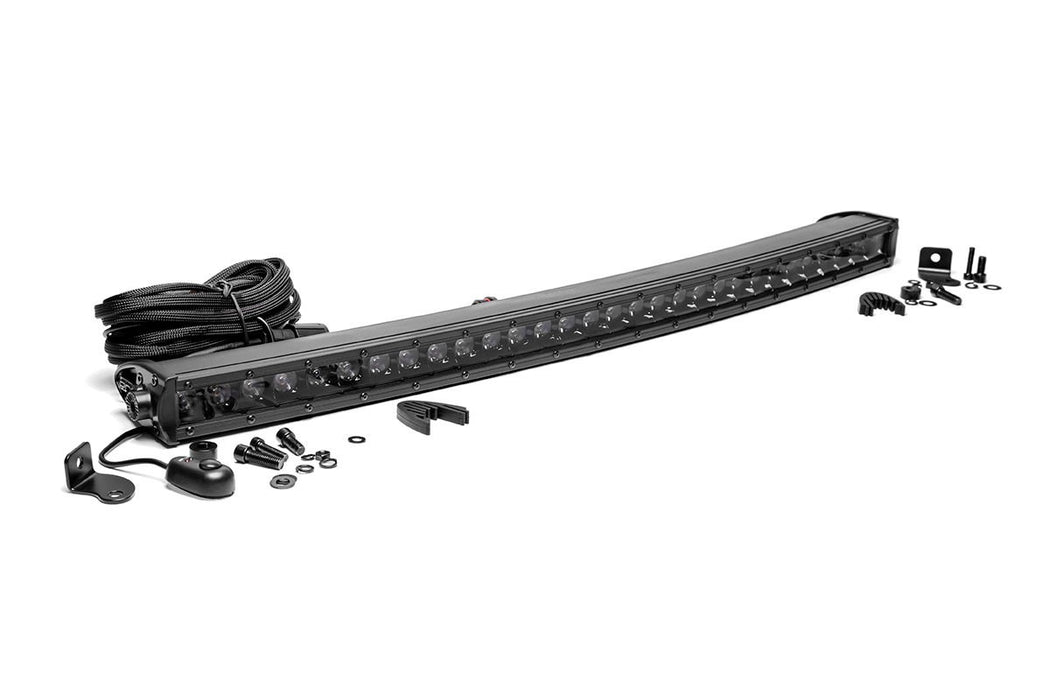 Black Series LED | 30 Inch Light| Curved Single Row